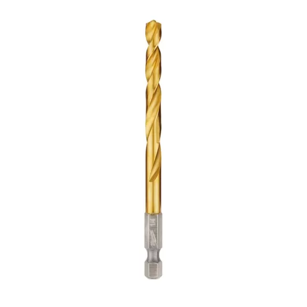 Milwaukee SHOCKWAVE 1/4 in. Titanium Twist Drill Bit