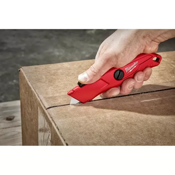 Milwaukee Self-Retracting Utility Knife with Carton Blade