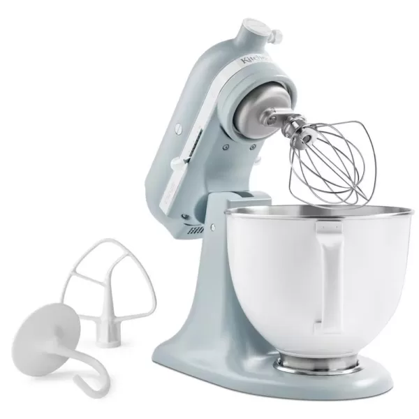 KitchenAid Limited Edition Heritage Artisan Series 5 Qt. 10-Speed Misty Blue Stand Mixer