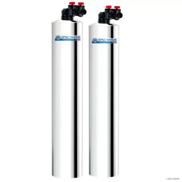 APEC Water Systems Premium 10 GPM Salt-Free Water Softener and Whole House Water Filtration System