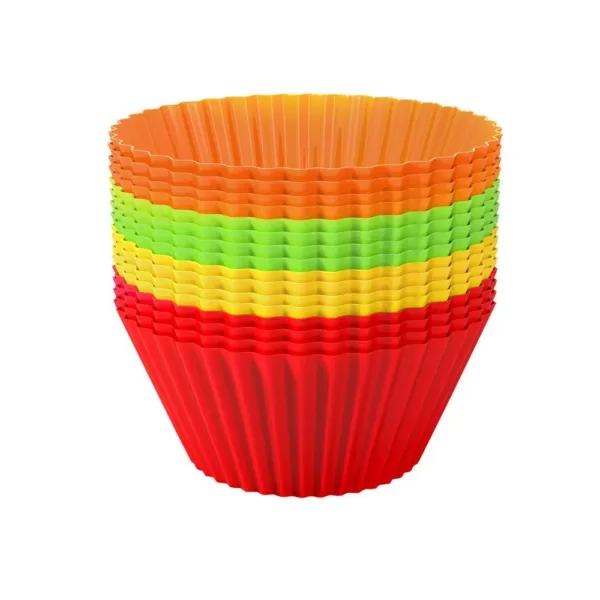 Chef Buddy Silicone Cupcake Liners (24-Pack)