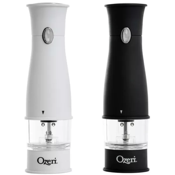 Ozeri Artesio Electric Salt and Pepper Grinder Set, BPA-Free