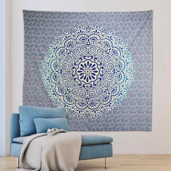 WallPops Zahra Purple Wall Tapestry