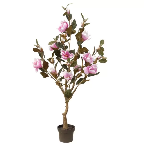 National Tree Company 48 in. Pink Magnolia Tree