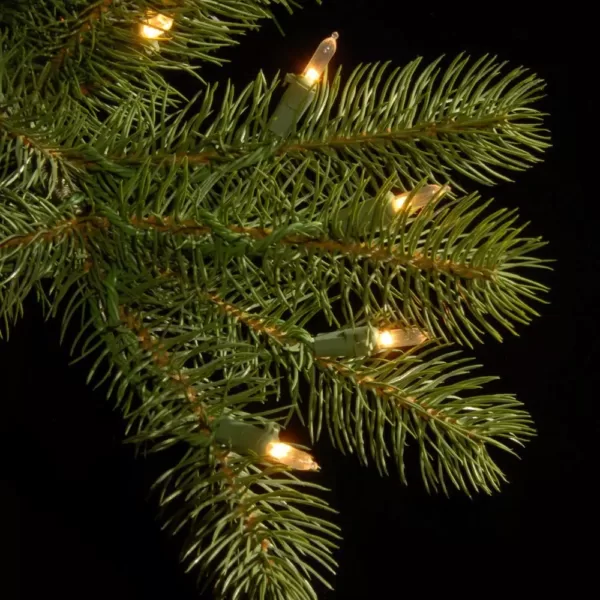 National Tree Company 10 ft. Downswept Douglas Fir Artificial Christmas Tree with Dual Color LED Lights