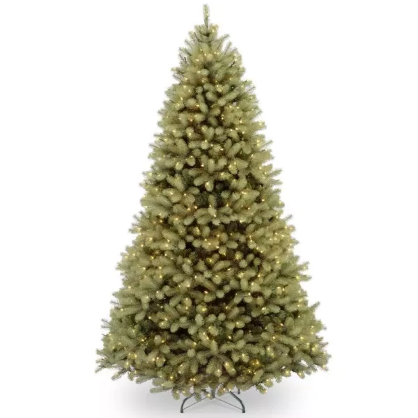 National Tree Company 10 ft. Downswept Douglas Fir Artificial Christmas Tree with Dual Color LED Lights