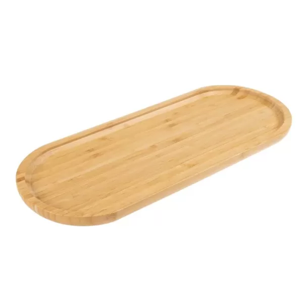 Classic Cuisine Bamboo Oval Serving Tray