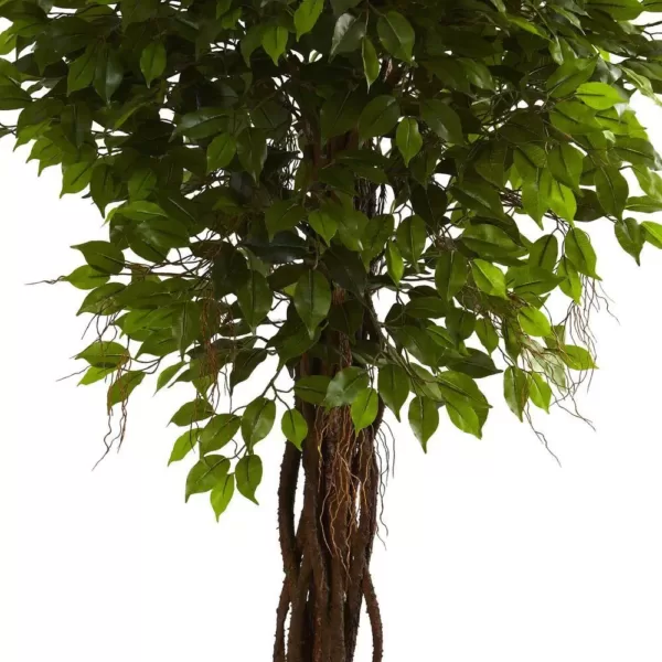 Nearly Natural 7.5 ft. UV Resistant Indoor/Outdoor Ficus Tree