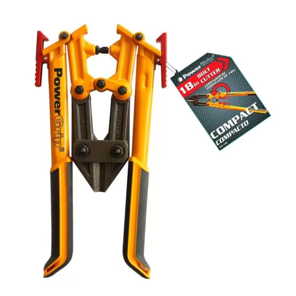 OLYMPIA 18 in. Powergrip Bolt Cutter with Foldable Handles