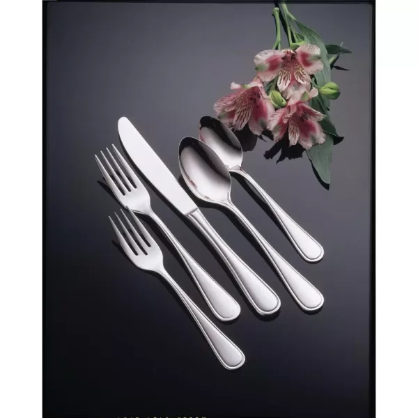 Oneida New Rim II 18/0 Stainless Steel Table Forks, European Size (Set of 12)