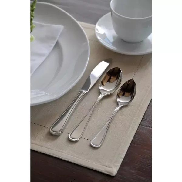 Oneida New Rim II 18/0 Stainless Steel Teaspoons, U.S. Size (Set of 12)