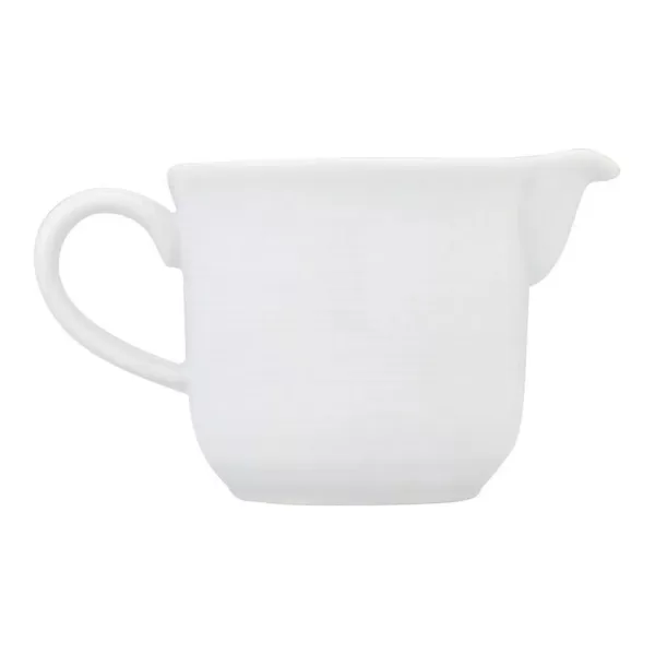 Oneida Sant Andrea 6 oz. Bright White Botticelli Creamer (Set of 36)