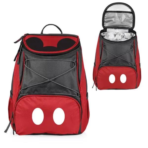 ONIVA 7.5 Qt. 20-Can Mickey Mouse PTX Backpack Cooler in Red