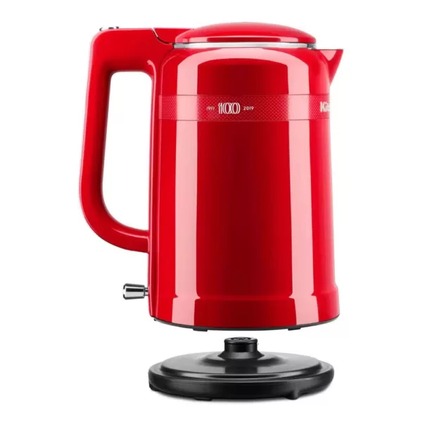 KitchenAid 100-Year Limited Edition Queen of Hearts 6.3-Cup Passion Red Electric Kettle