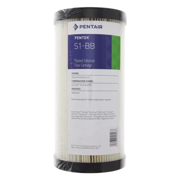 Pentek S1-BB 9-3/4 in. x 4-1/2 in. Sediment Water Filter