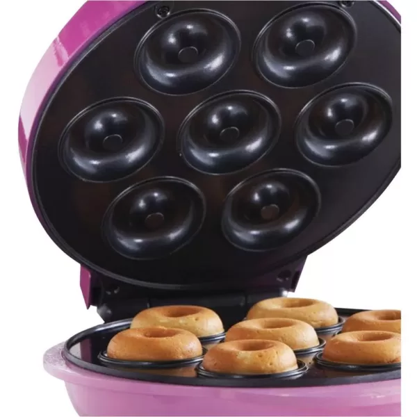 Brentwood Appliances 750 W Pink Electric Food Maker (Mini Donut Maker) Nonstick