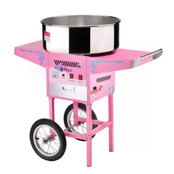 Great Northern Vortex Commercial Pink Cotton Candy Machine and Cart