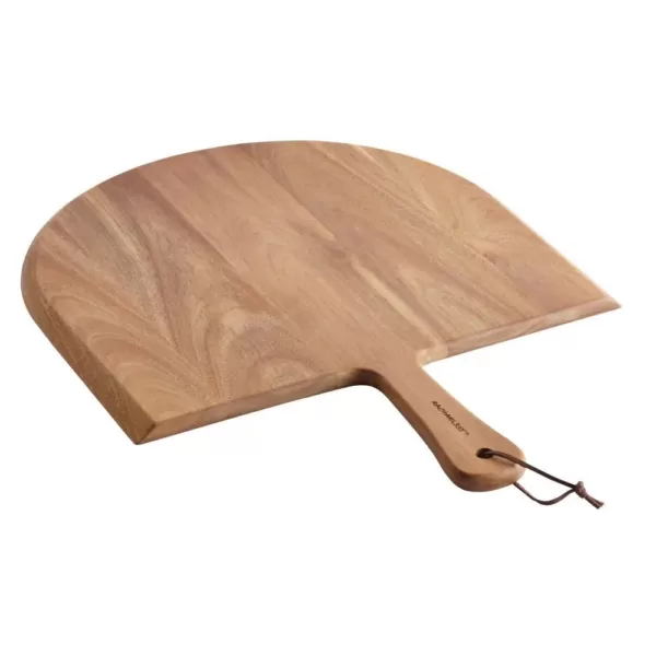 Rachael Ray 14 in. x 15 in. Cucina Acacia Wood Pizza Peel