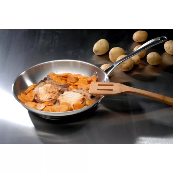 BergHOFF Copper Clad 2-Piece Stainless Steel Frying Pan Set in Polished Stainless Steel