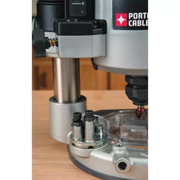 Porter-Cable 2-1/4 HP Multi-Base Router Kit with Router Kit Table Height Adjuster