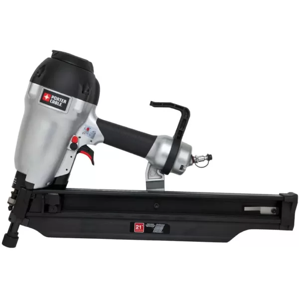 Porter-Cable Pneumatic 21-Degree 3-1/2 in. Full Round Framing Nailer with 0-Degree Mini Impact Palm Nailer