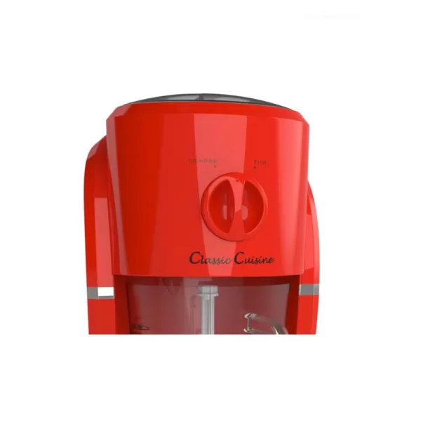 Classic Cuisine 1 Qt. Red Frozen Drink Stand Mixer with Variable Mix Settings