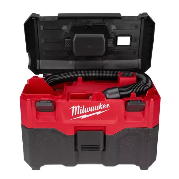 Milwaukee M18 18-Volt 2 Gal. Lithium-Ion Cordless Wet/Dry Vacuum with M18 Compact Vacuum (2-Tool)