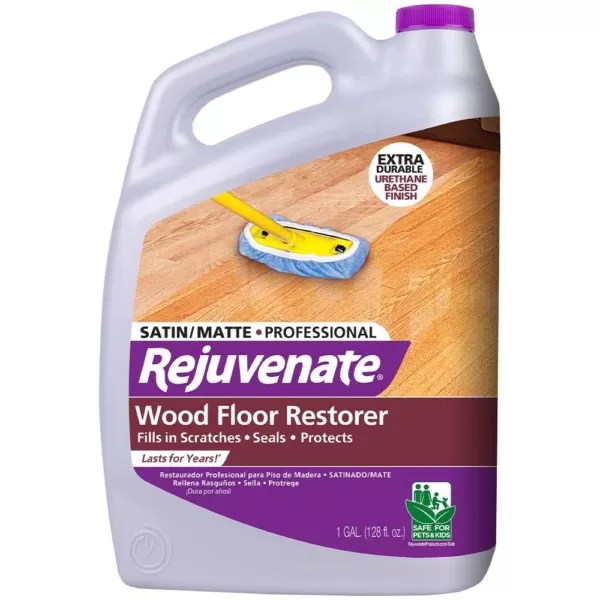 Rejuvenate 128 oz. Professional Satin Finish Wood Floor Restorer