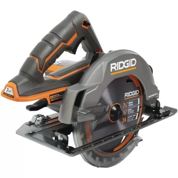 RIDGID 18-Volt Cordless Brushless 7-1/4 in. Circular Saw (Tool Only)