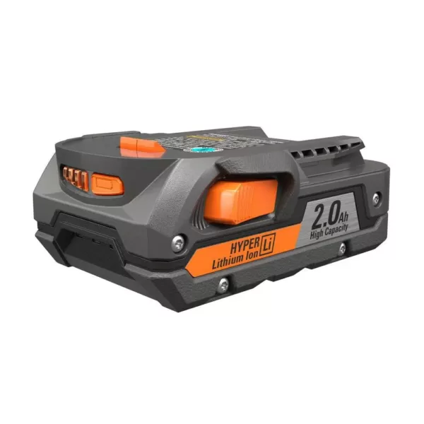 RIDGID 18-Volt OCTANE Cordless Brushless Compact Fixed Base Router with 18-Volt Lithium-Ion 2.0 Ah Battery Pack and Charger Kit