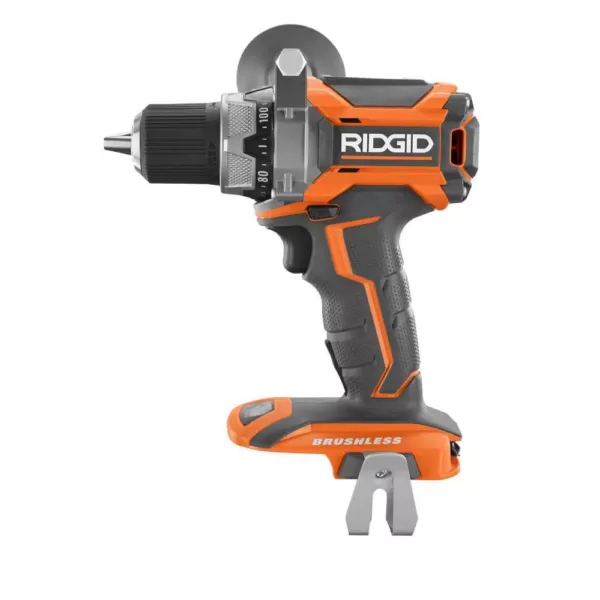 RIDGID 18-Volt Lithium-Ion Brushless Cordless 1/2 in. Compact Drill (Tool-Only)