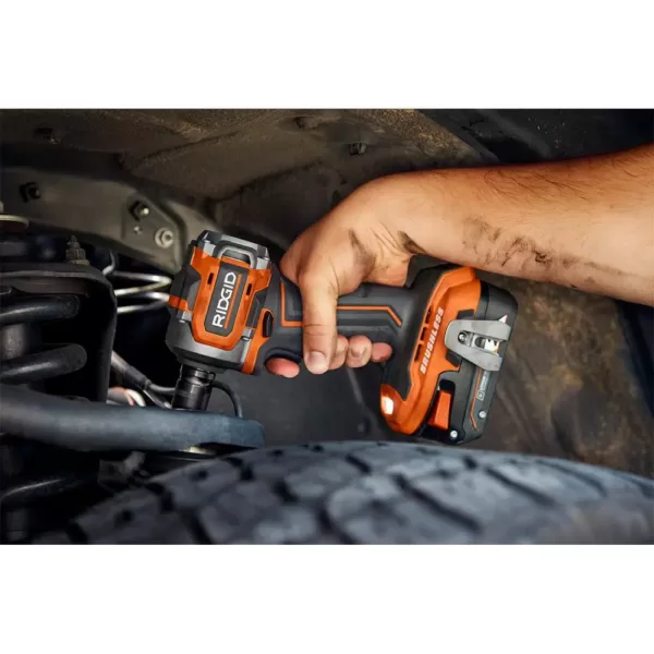 RIDGID 18V Compact Lithium-Ion Battery 2-Pack