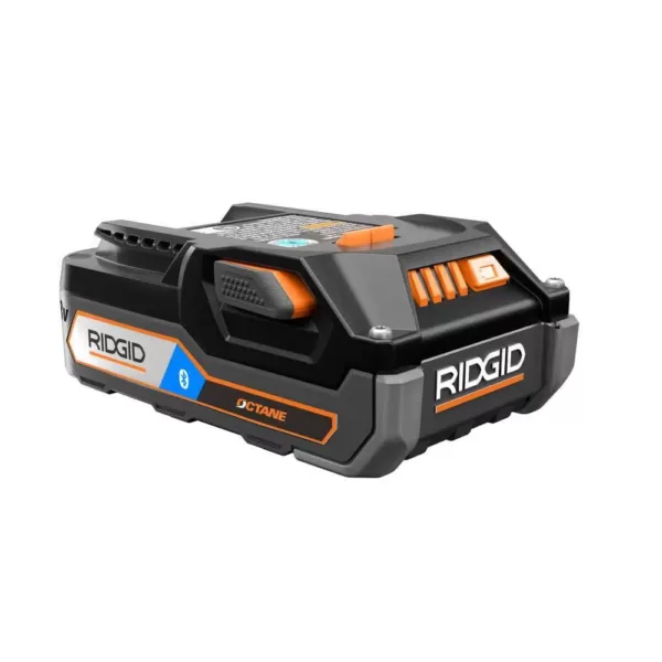 RIDGID 18-Volt OCTANE Bluetooth 3.0 Ah Battery