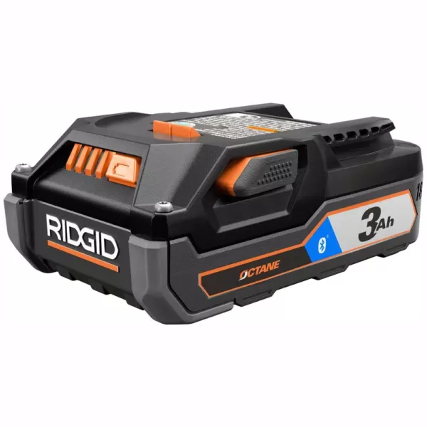 RIDGID 18-Volt OCTANE Bluetooth 3.0 Ah Battery