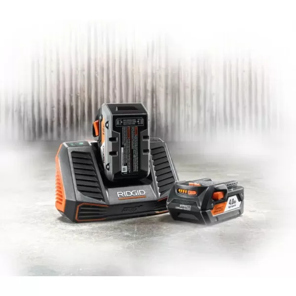 RIDGID 18-Volt Dual Chemistry Rapid Charger