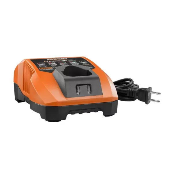 RIDGID 12-Volt Lithium-Ion Battery Charger