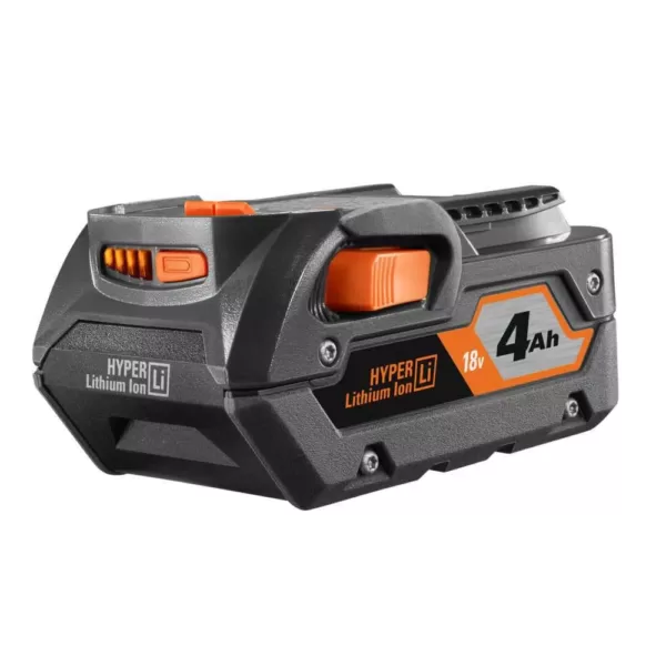 RIDGID 18-Volt Lithium-Ion Cordless 5-Tool Combo Kit with (2) 4.0 Ah Batteries, 18-Volt Charger, and Contractor's Bag