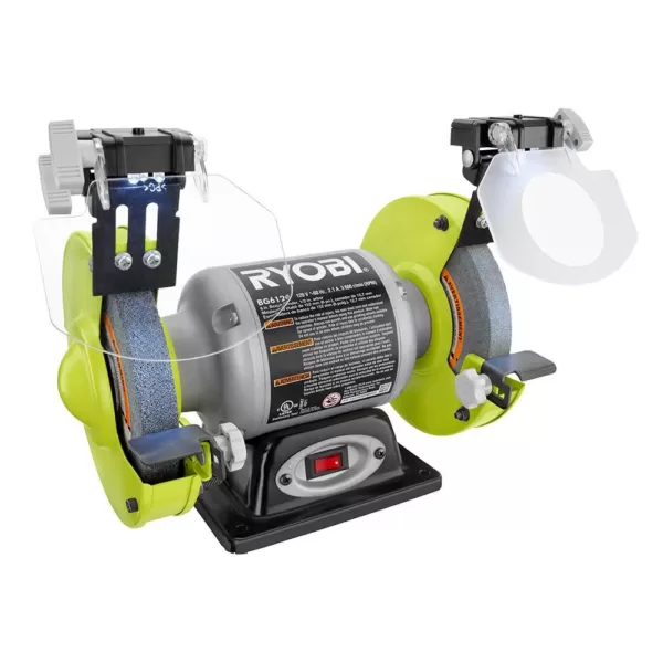 RYOBI 2.1 Amp 6 in. Grinder with LED Lights