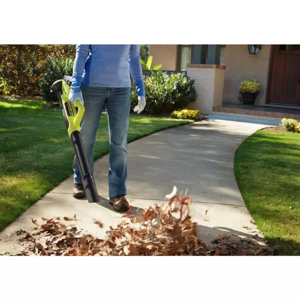 RYOBI ONE+ 90 MPH 200 CFM 18-Volt Lithium-Ion Cordless Battery Leaf Blower/Sweeper (Tool Only)