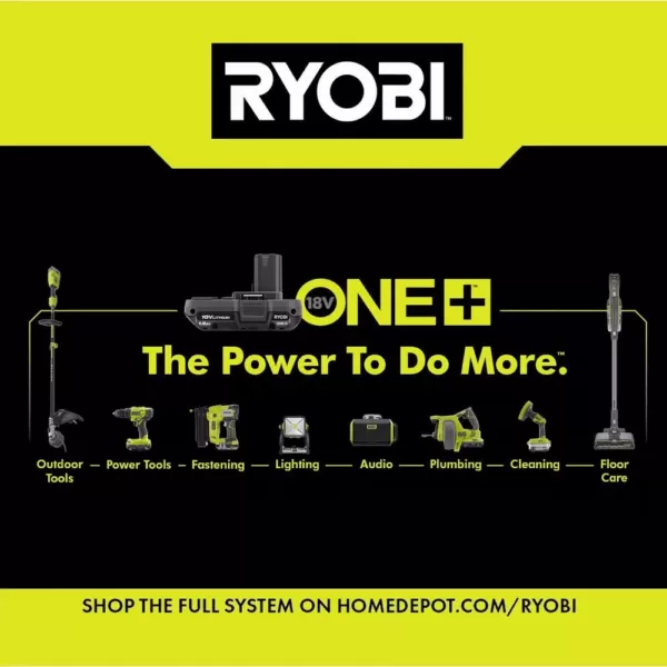 RYOBI 18-Volt ONE+ Cordless Fixed Base Trim Router (Tool Only) with Tool Free Depth Adjustment