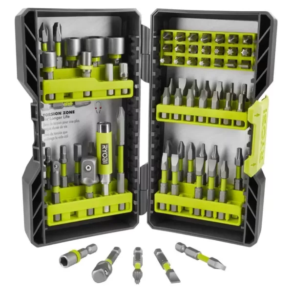 RYOBI Impact Rated Driving Kit (70-Piece) with BONUS 25FT Tape Measure