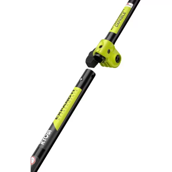 RYOBI 25cc 2-Cycle Attachment Capable Full Crank Curved Shaft Gas String Trimmer