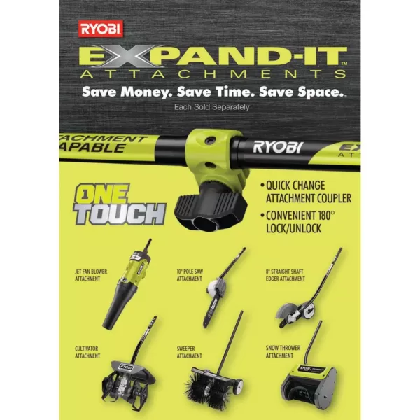 RYOBI Reconditioned 2-Cycle 25 cc Gas Full Crank Straight Shaft String Trimmer