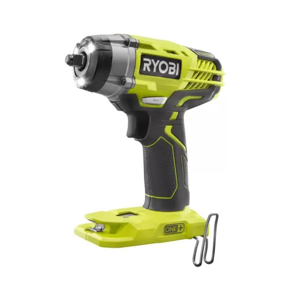 RYOBI 18-Volt ONE+ Cordless 3/8 in. 3-Speed Impact Wrench with 1.5 Ah Compact Lithium-Ion Battery