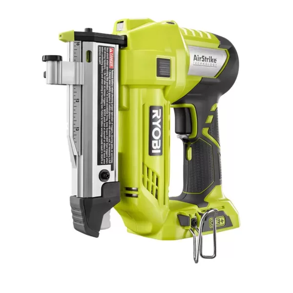 RYOBI 15 Amp 10 in. Sliding Compound Miter Saw and 18-Volt Cordless Airstrike ONE+ Pin Nailer Kit