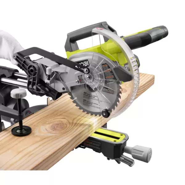 RYOBI 7 1/4 in. Sliding Miter Saw with Stand