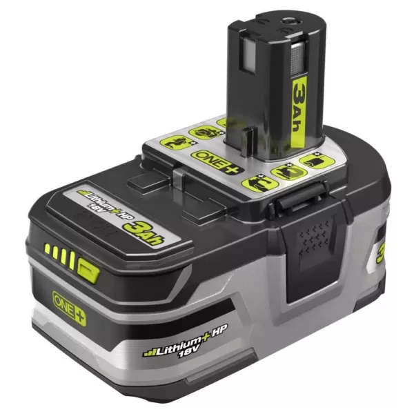 RYOBI 18-Volt ONE+ Lithium-Ion 3.0 Ah LITHIUM+ HP High Capacity Battery