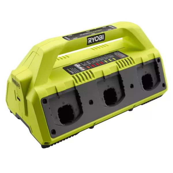 RYOBI ONE+ 18V Super Charger Kit with (1) 1.5 Ah Battery and (1) 4.0 Ah Battery