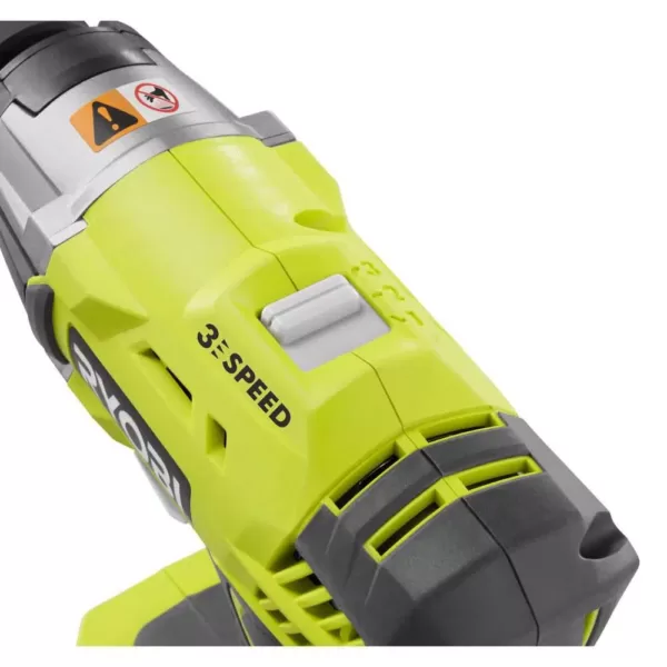 RYOBI ONE+ 18V Cordless 1/2 in. Impact Wrench and Power Inflator Kit (Tools Only)