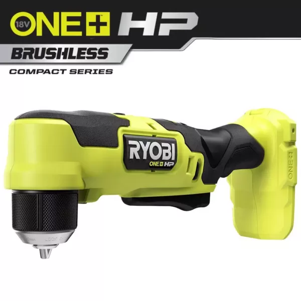 RYOBI ONE+ HP 18V Brushless Cordless Compact 3/8 in. Right Angle Drill (Tool Only)